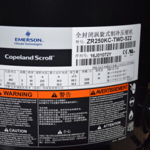Copeland Scroll Compressor ZR250KC-TWD-522