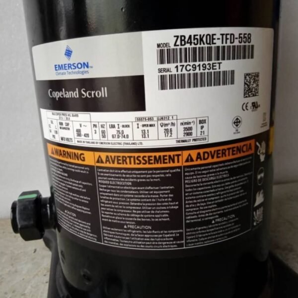 Kompresor Copeland ZB45KQE-TFD-558