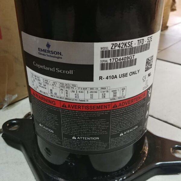 Kompresor Copeland ZP42KSE-TFD-52E