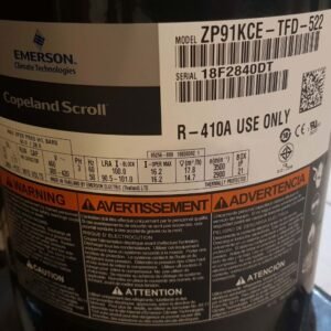 Kompresor Copeland ZP91KCE-TFD-522