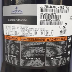 Kompresor Copeland ZR144KCE-TFD-52E