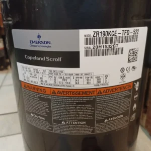 Kompresor Copeland ZR190KCE-TFD-522
