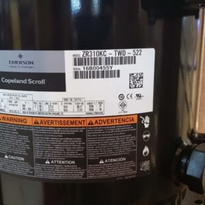 Kompresor Copeland ZR310KC-TWD-522