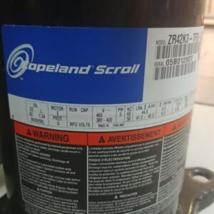 Kompresor Copeland ZR42K3-TFD-522