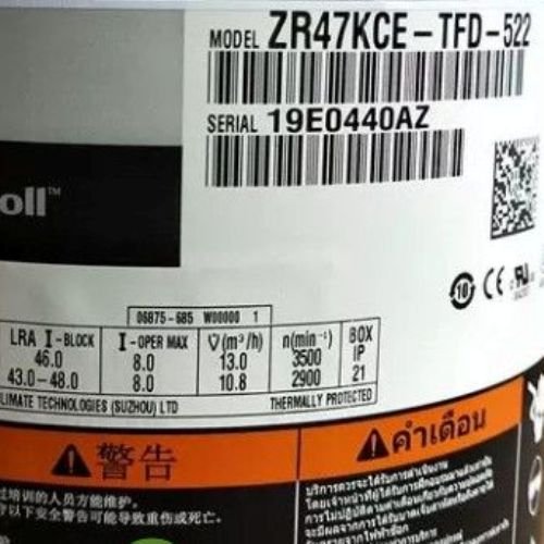 Kompresor Copeland ZR47KCE-TFD-522
