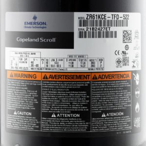 Kompresor Copeland ZR61KCE-TFD-522