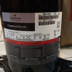 Kompresor Copeland ZR81KCE-TFD-522