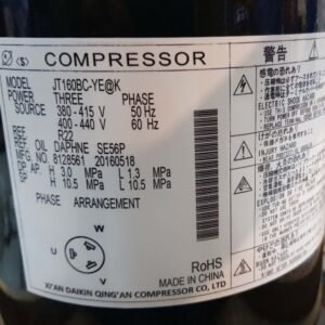 Kompresor DAIKIN JT160BC-YE@K