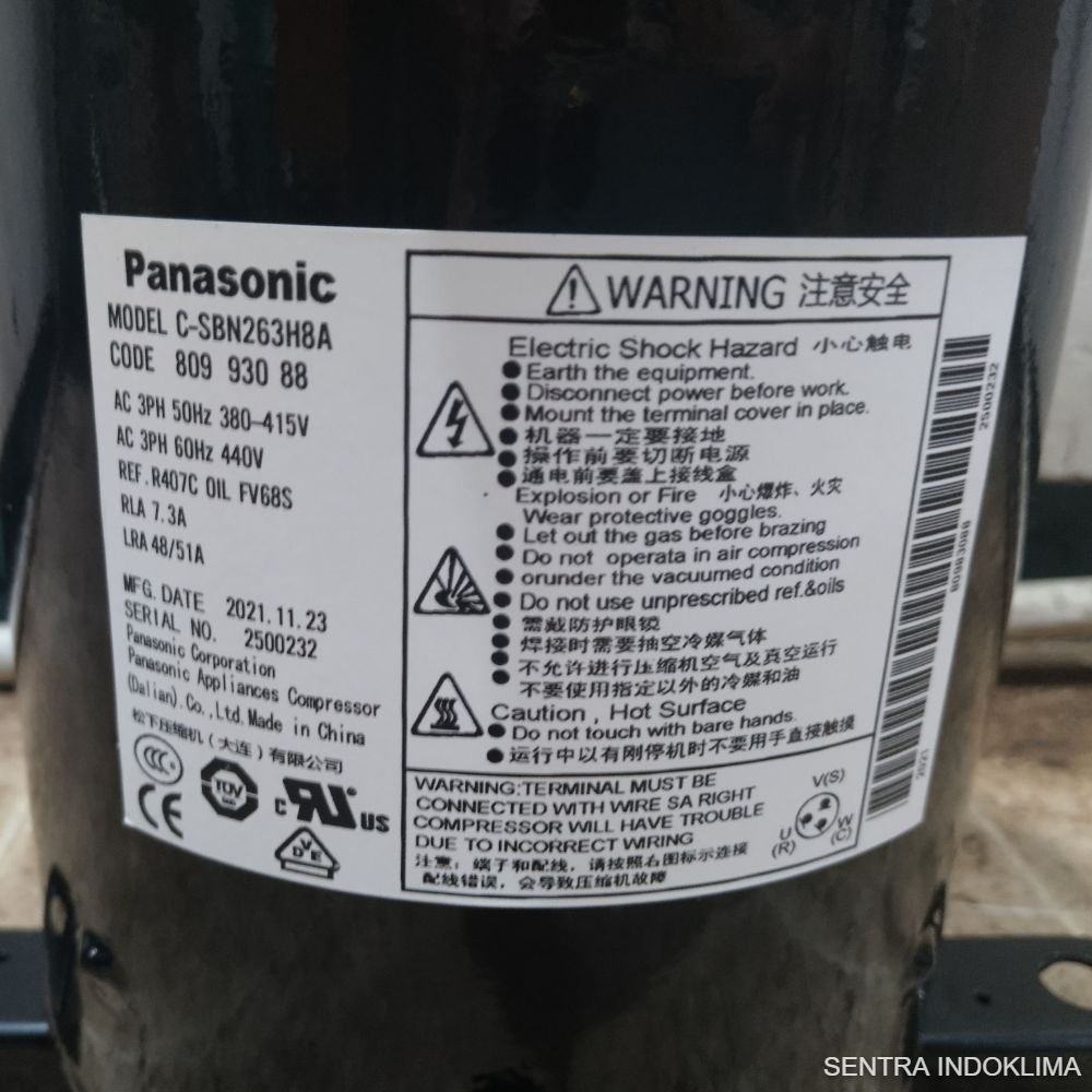 Kompresor PANASONIC C-SBN263H8A