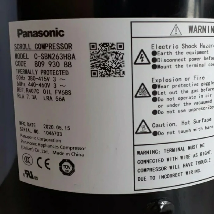 Kompresor PANASONIC C-SBN263H8A